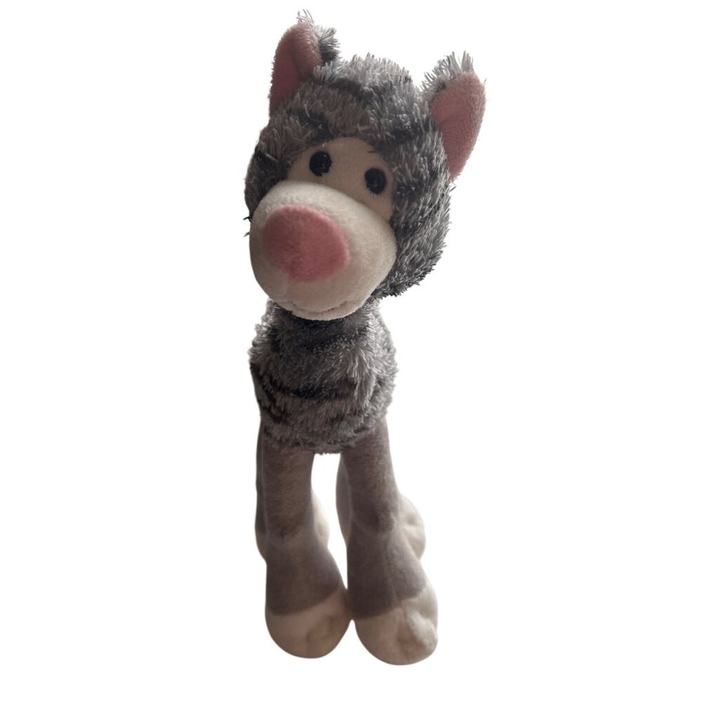 Princess Soft Toys Melissa & Doug Striped Lanky Legs Cat Plush Collectible